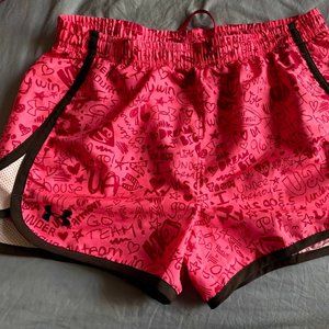 BOGO Hot pink under armor YXL shorts